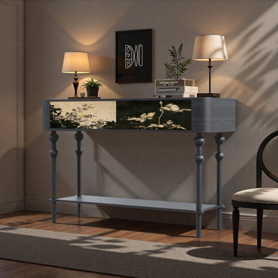 Armoire de rangement en bois massif avec tiroirs