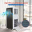 Climatiseur portatif avec télécommande, refroidissement, déshumidificateur et ventilateur pour le salon et la chambre à coucher
