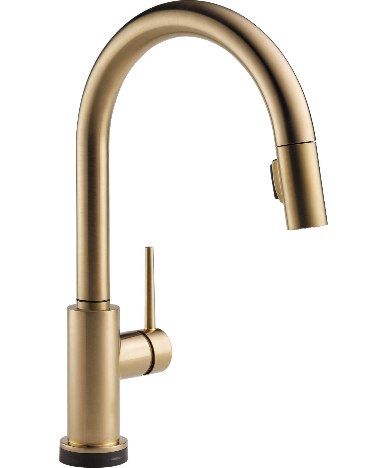 Trinsic Pull Down Sprayer Touch Kitchen Sink Faucet, Touch Control Kitchen Faucet, Brilliance Champagne Bronze