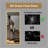 65X21in Full Body Mirror With Lights Full Length Mirror Wall Hanging Type Suitable For Bedrooms, Dimming And 3 Color Lighting