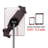 Cta Digital® Compact Gooseneck Floor Stand For Ipad®/tablet