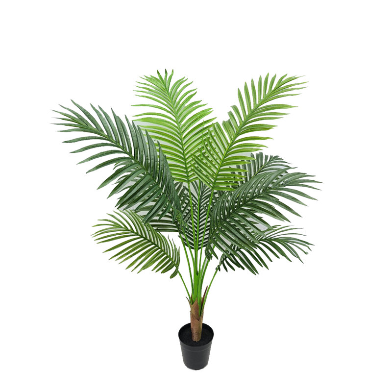 Palmier artificiel en pot, 48"