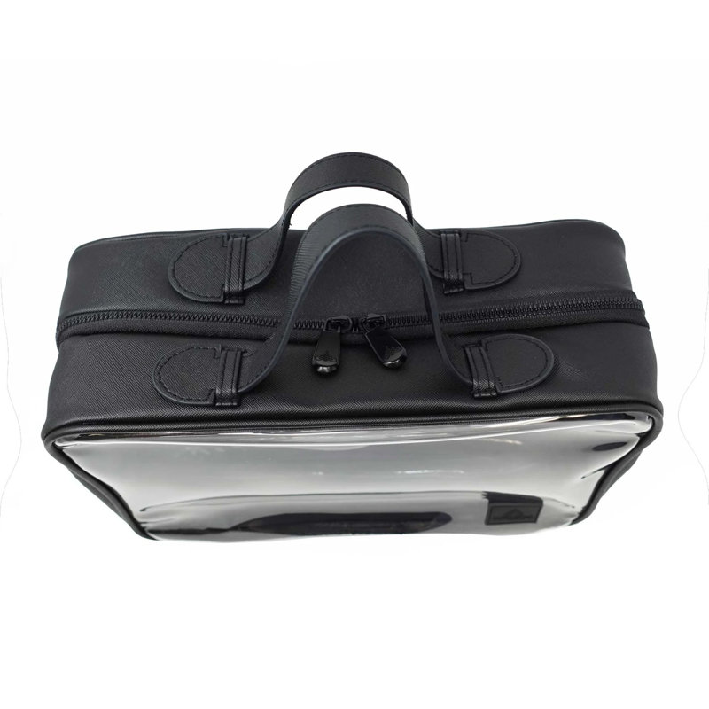 Organisateur de trousse de toilette de voyage Malte, Noir