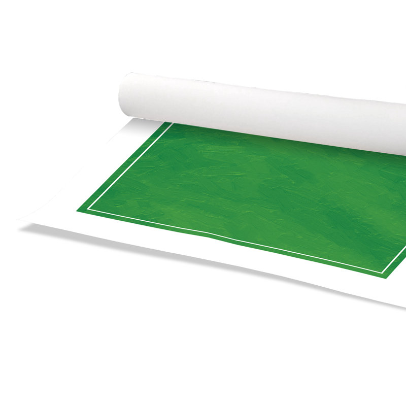 Impression sur papier roulé «vert», H 36 po x l 36 po x P 1 po