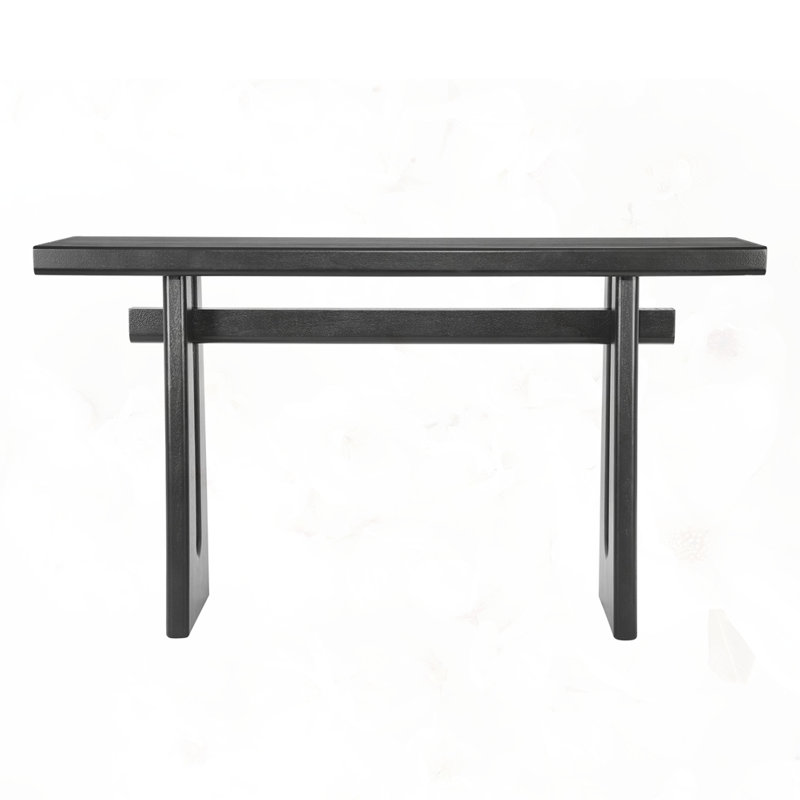 Elegant Console Table, Black