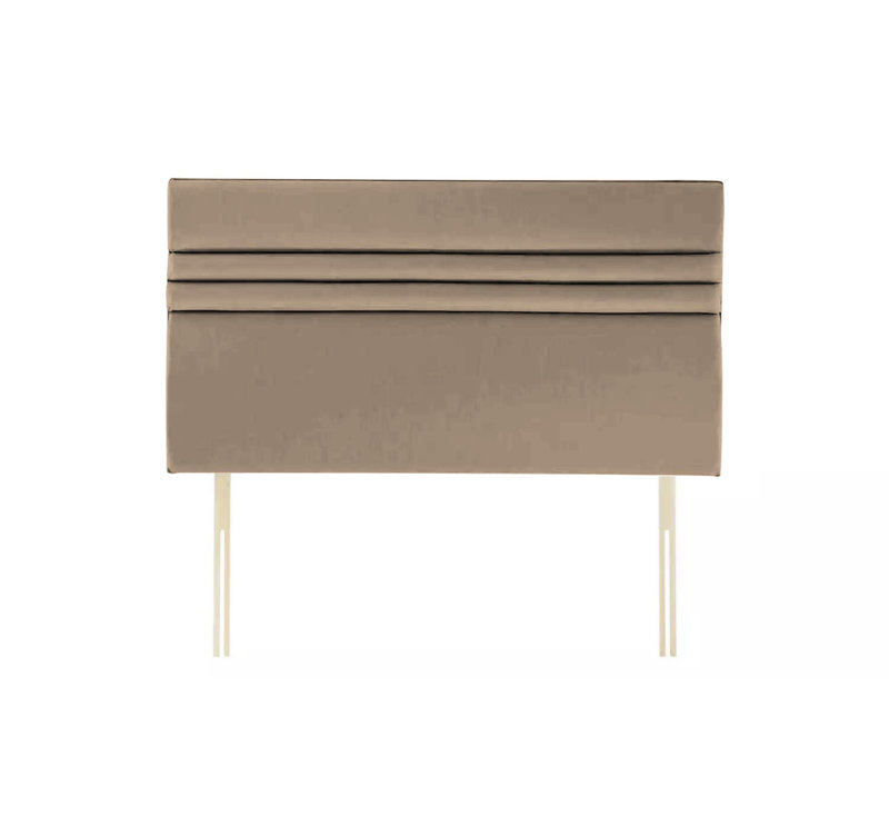 Upholstered Headboard, Double (4'6), Coffee