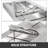 Mychaella 48'' W Stainless Steel Shelving Unit