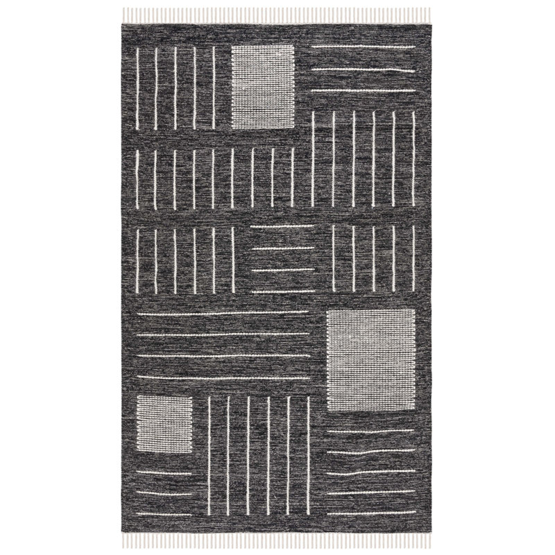 Flore Geometric Indoor Rug, Rectangle 4' x 6'