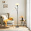 181.6cm Black Tree Floor Lamp