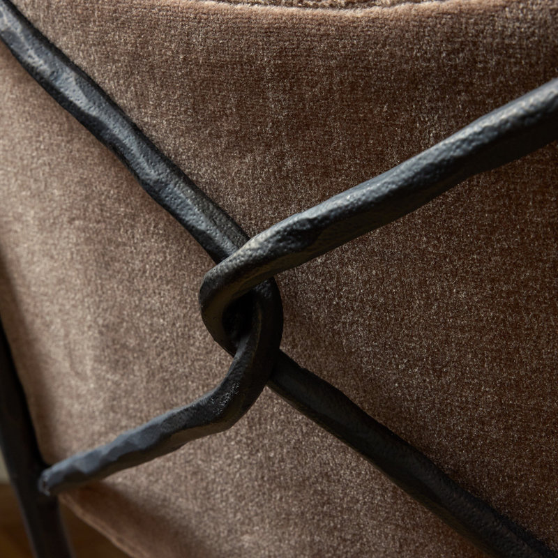 Nemona Upholstered Dining Chair, Monte Mushroom
