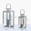 2 Piece Floor Lantern Set
