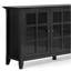 Acadian - Armoire de rangement large - Noir-285264834