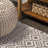 Naia Berber Geometric Stripe Cream/Gray Rug-1006867067