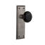 New York Plate with Black Porcelain Door Knob-634979876