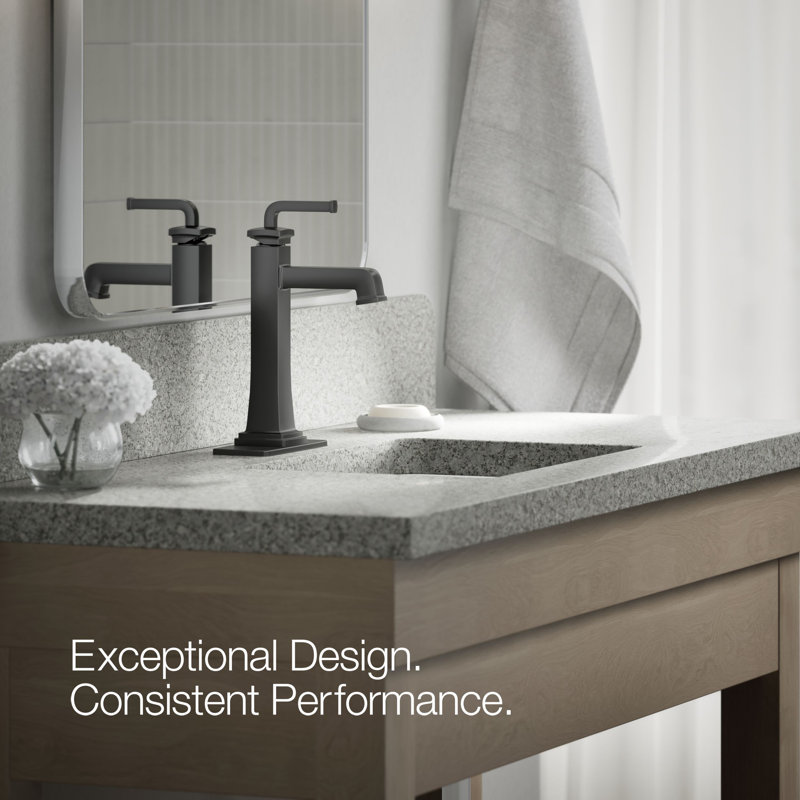 Riff Tall Single-Handle Bathroom Sink Faucet 1.2 GPM, Matte Black, 1.2 GPM