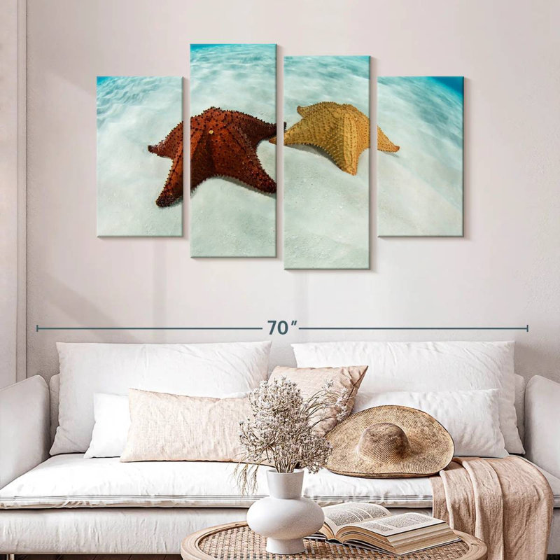 Brampt Caribbean Starfish, 32" H x 52" W
