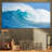 " Blue Ocean Wave " Print-29504888-33825960