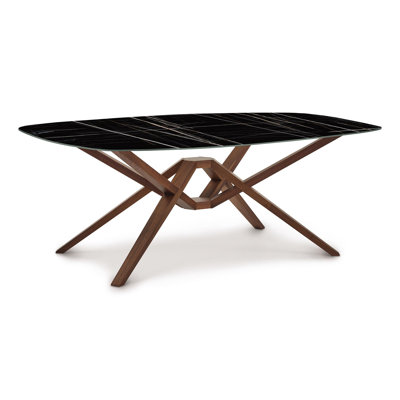 Exeter Dining - Boat Shaped Stone Top Table
