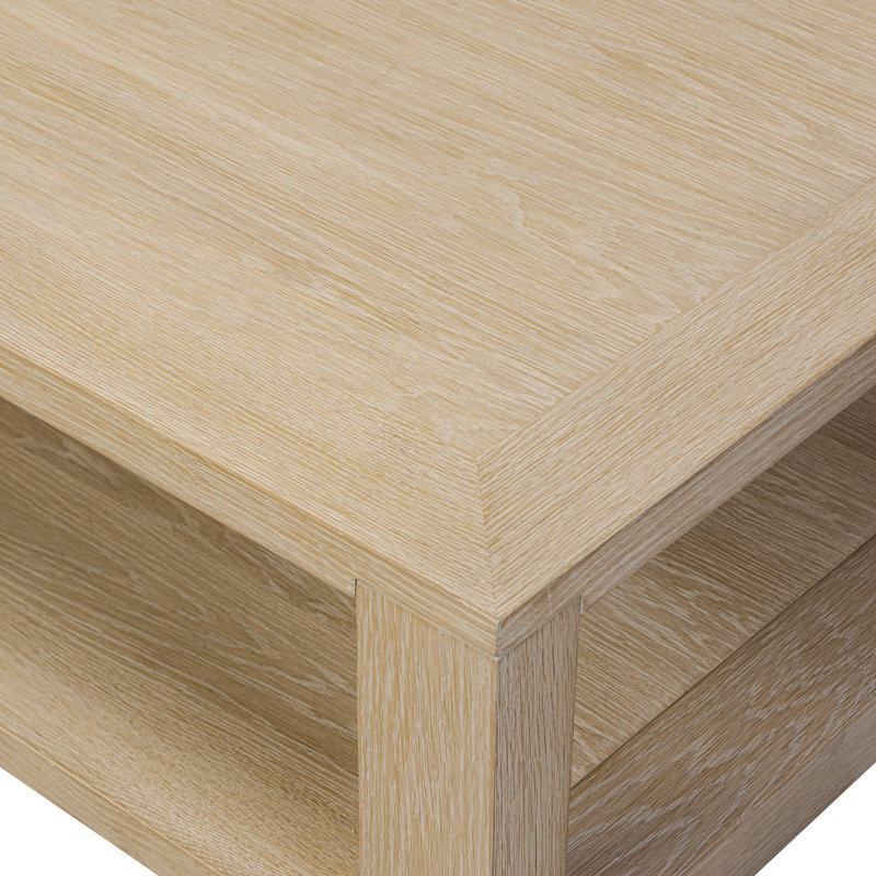 Thomas Coffee Table, Bleached Oak