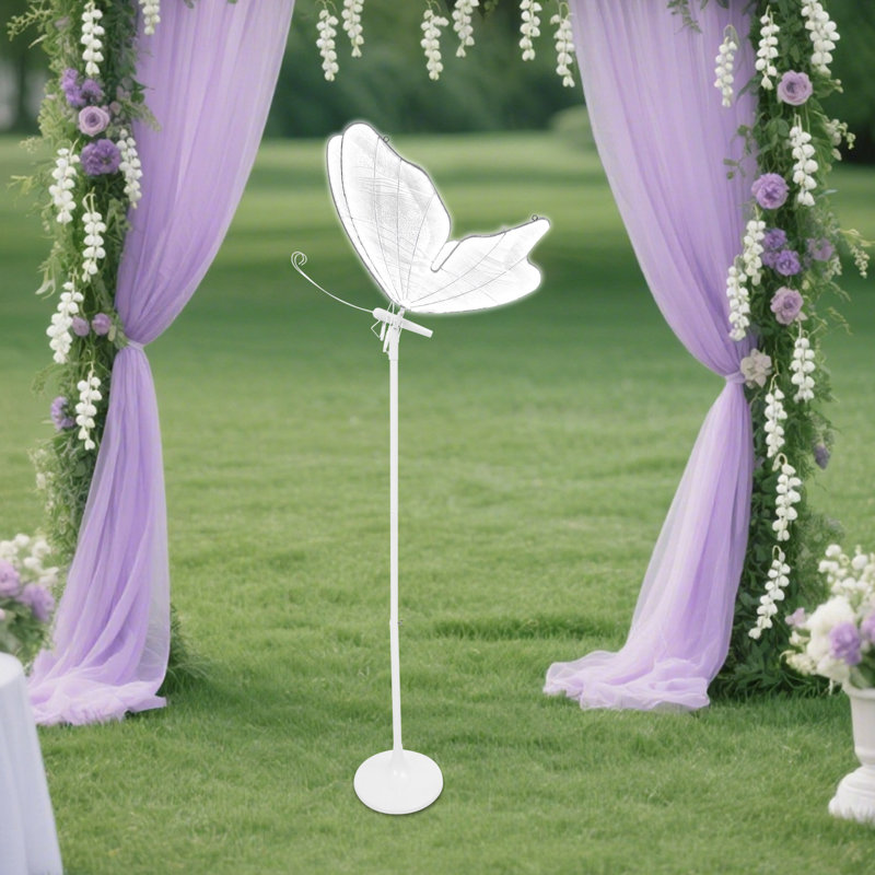 Butterfly Floor Lamp, LED Ambient Light, Wedding Decoration Light