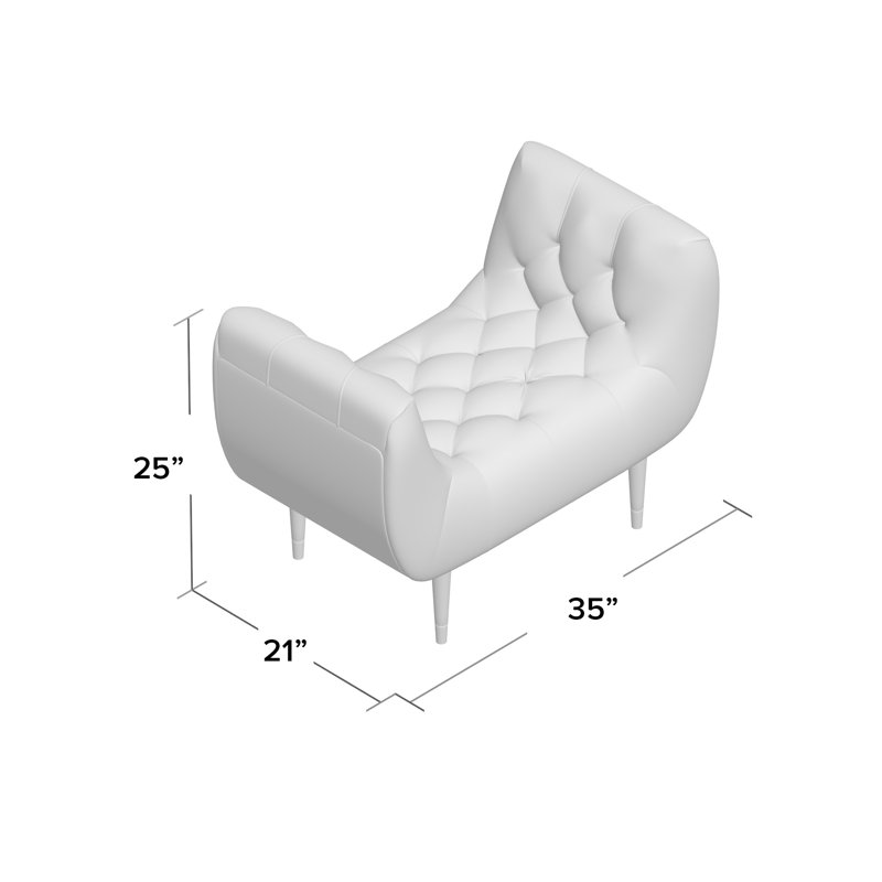 Capri Upholstered Bench, Filigree Ivory