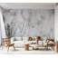 Murale pelez et collez - Marbre blanc paix-100787395