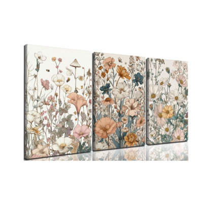 3 Piece Wrapped Canvas Print
