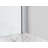 Belmore 73.25" x 72"  Hinged Frameless Shower Door-30109629-100965378