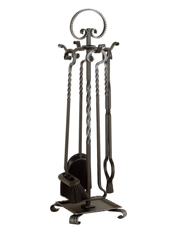 Ciccone Steel Fireplace Tool Set