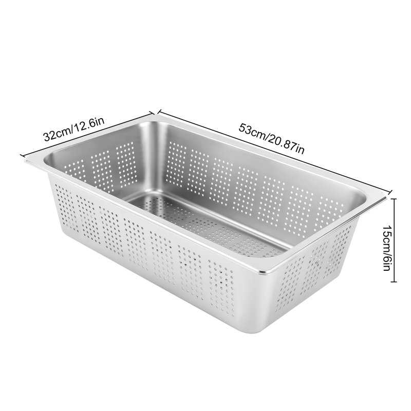 OUKANING 2 - Piece Stainless Steel Colander
