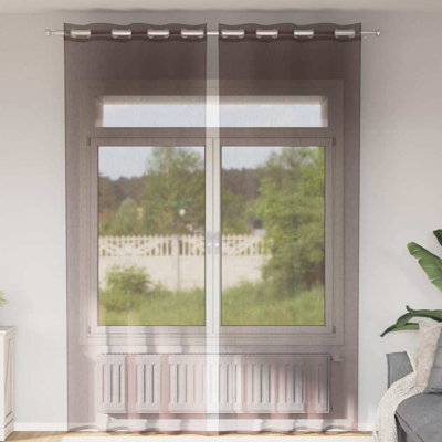Fabric Room Darkening No Curtain Header Type Sliding Panel Pair