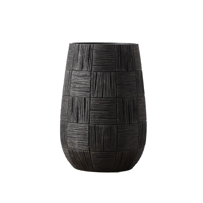Grand pot à motif tribal