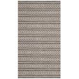 Dakota Fields Bester Flatweave Cotton Striped Rug & Reviews | Wayfair