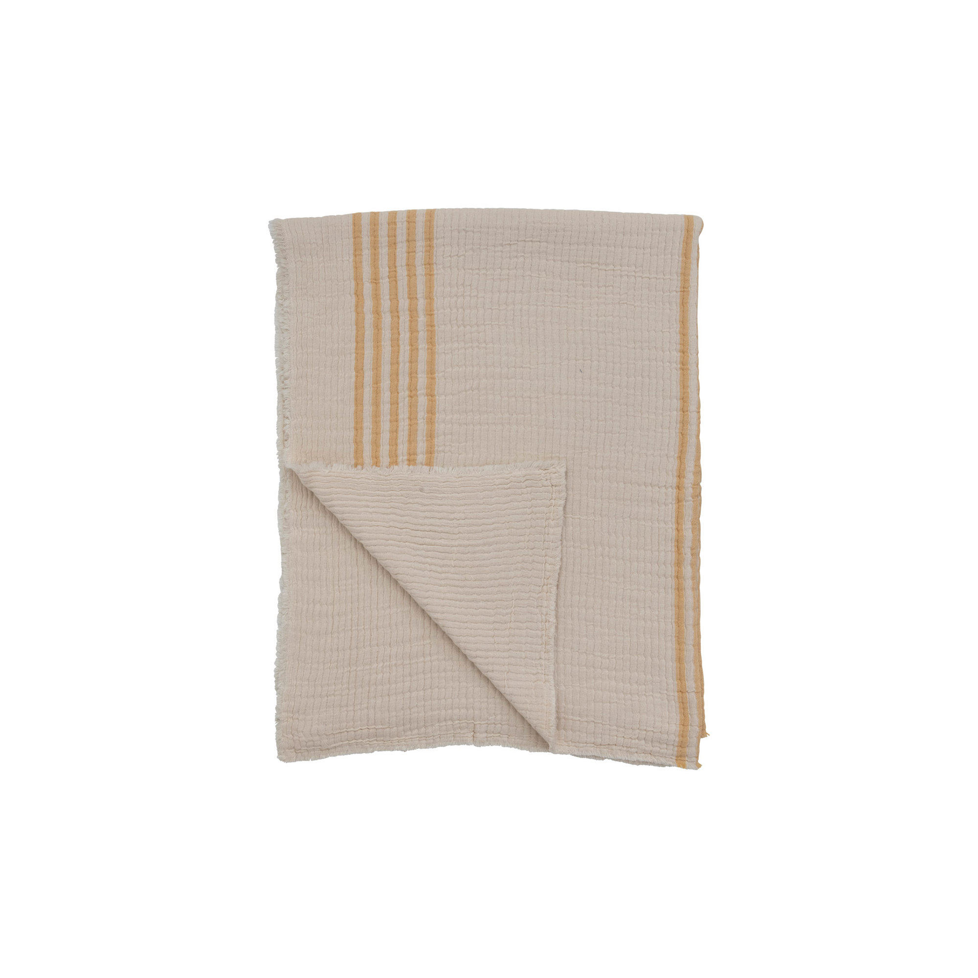 Cotton Hand Woven Throw Blanket