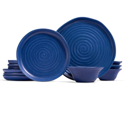 Piece Stoneware Dinnerware Set - Service for 4