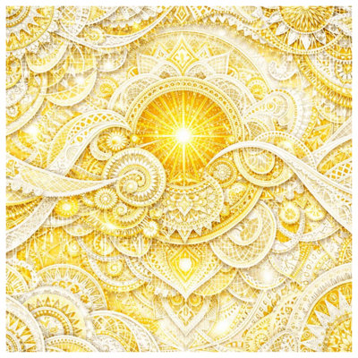Toile tendue complexe Mandala