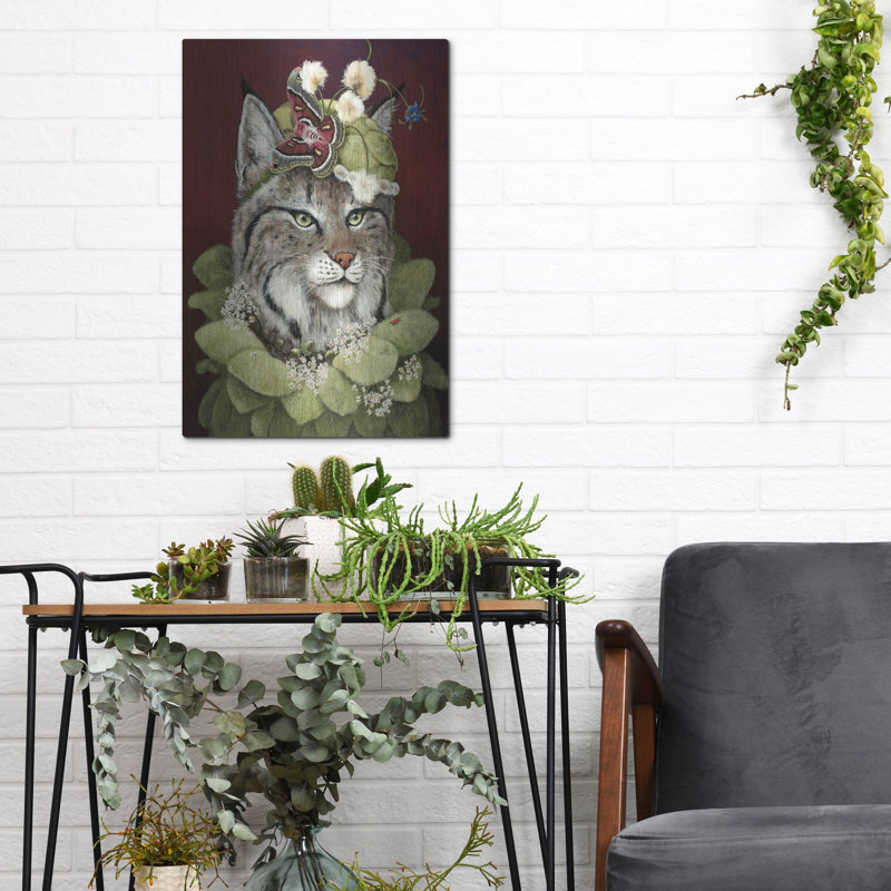 «Forest Ruff» par Carolyn Schmitz, art mural en métal, H 16 po x l 12 po