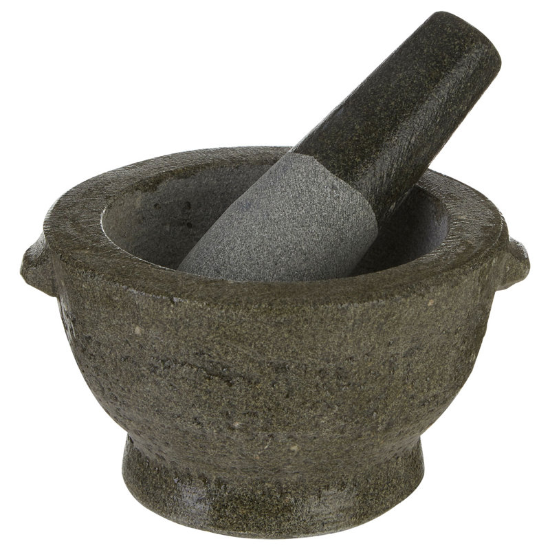 Mortar And Pestle Set, 9 cm H x 13 cm W x 13 cm D