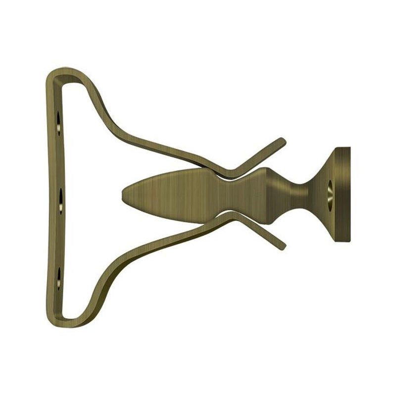 Brass Shutter / Door Accessory, Antique Brass