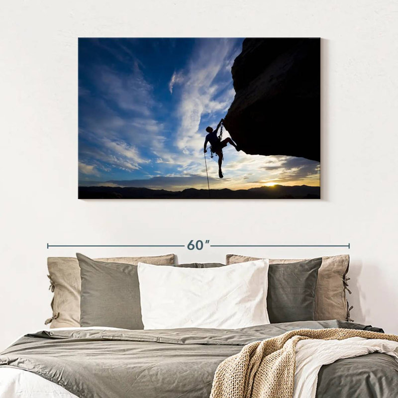Sireci Keep Climbing, 32" H x 48" W