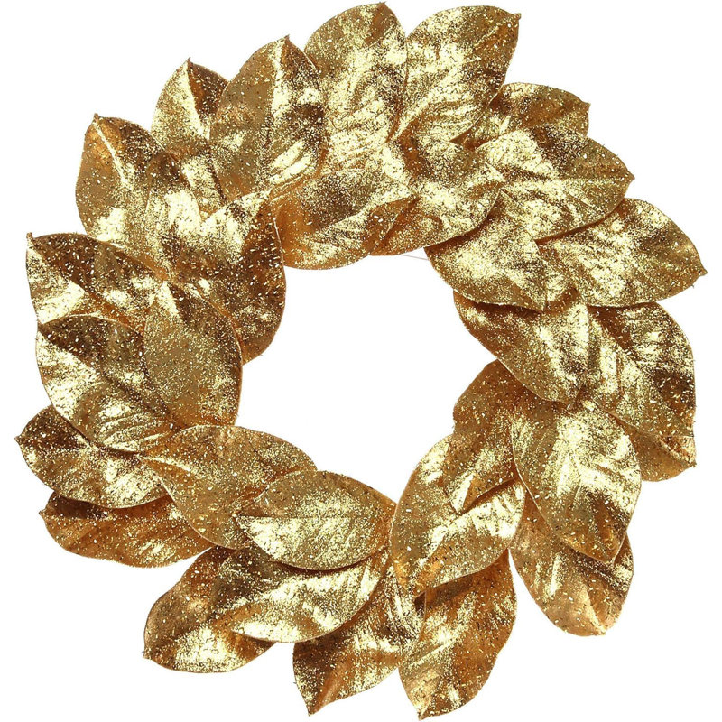 Ensemble de 4 couronne de soie décorative 24 po 