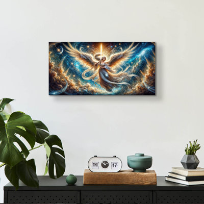 Guardian Angel' by Rey Klimt Acrylic Glass Wall Art