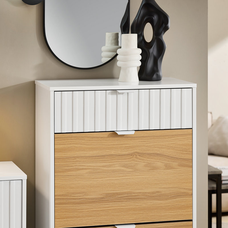 Mantua 8 Pair Shoe Storage Cabinet