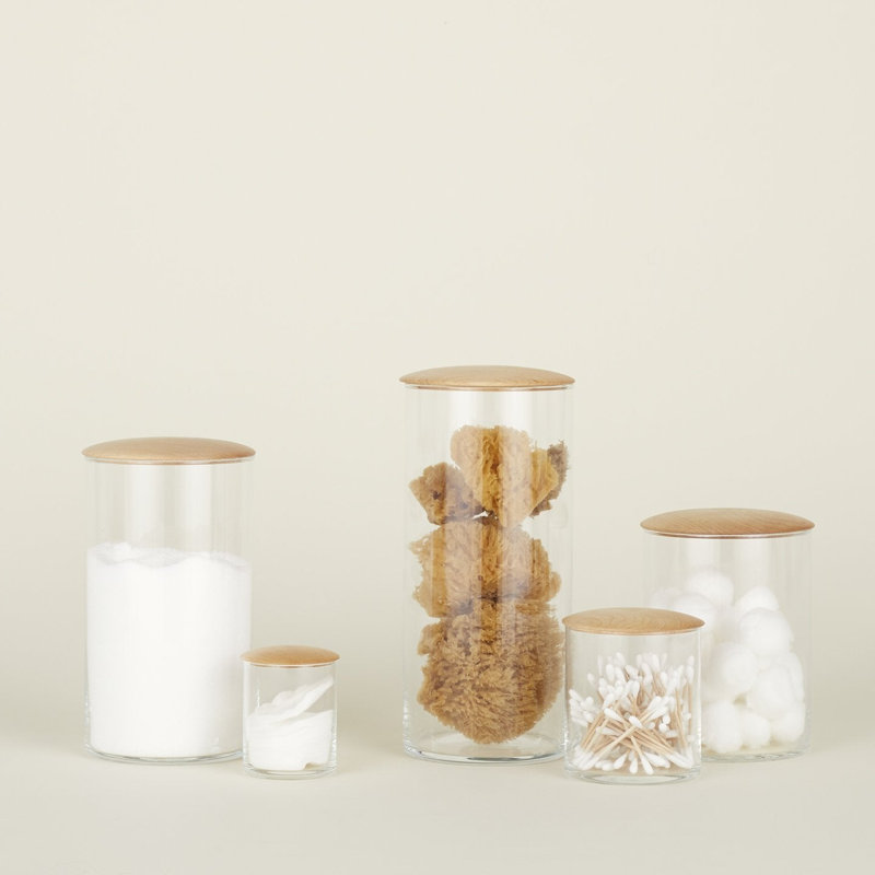 Storage Jar, Maple, 64 oz.