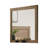 Pize Dresser Mirror,  Walnut Brown, 39x39 Landscape Frame