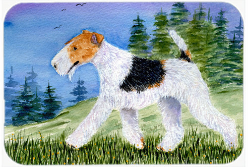 Planche à découper en verre terrier east urban home fox