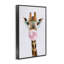 Bubblegum Hipster Giraffe Giclee Art by Reinders-2144818566-2144818567