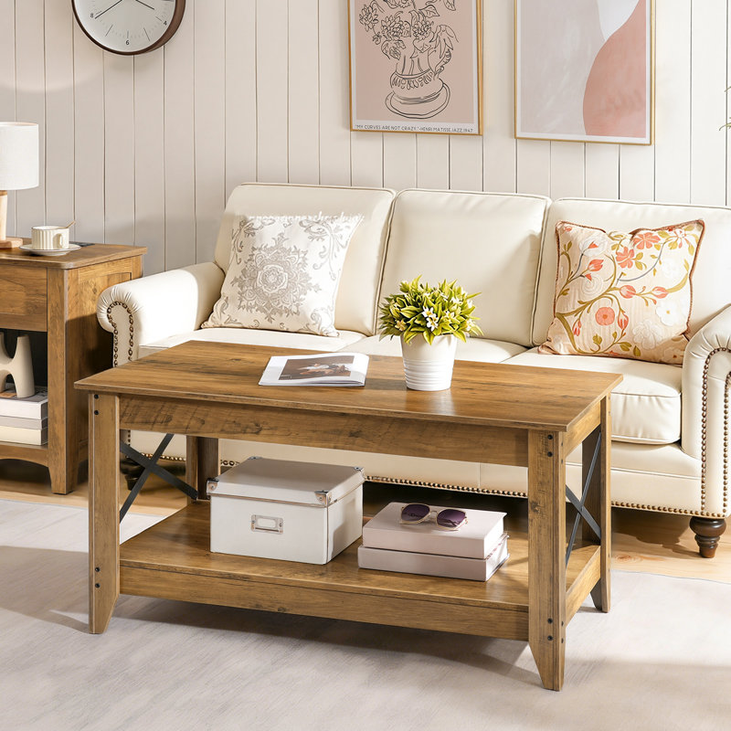 Table basse 39,4 po Armstrong, Chêne noueux