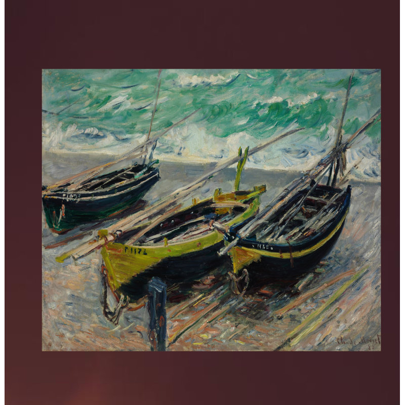 Claude Monet - Wrapped Canvas Print, 101cm H x 127cm W