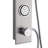FORNO ACQUA AcquaSPA Shower Panel in Stainless Steel, Overhead Rainfall Shower, Handheld Shower Head, Body Jets, 6 Function Diverter, 2.5 GPM Flow Rate